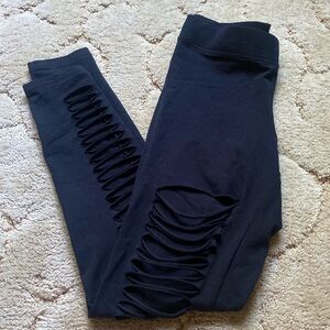 🧡2/$15🧡 NWOT Express Ripped Leggings